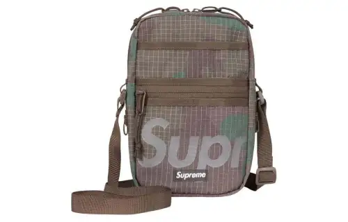 Supreme Polyester Shoulder Bag Regular Unisex Woodland Camouflage