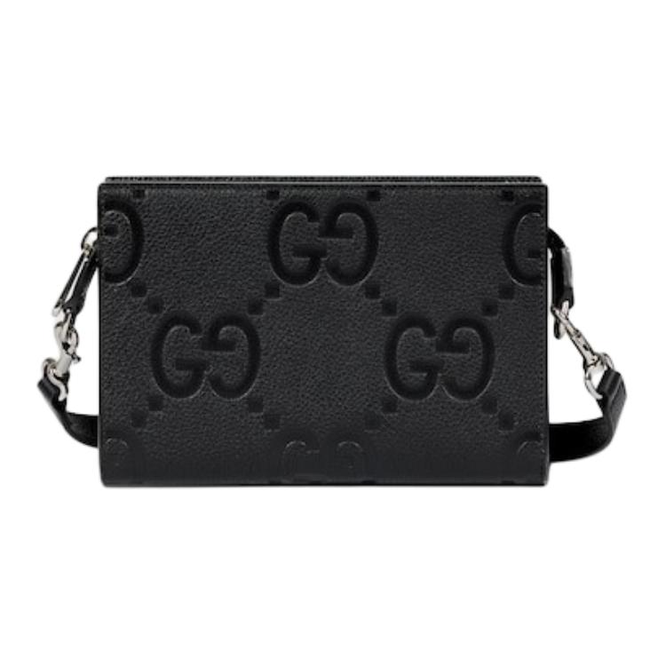 Сумка Gucci Jumbo GG (черная)