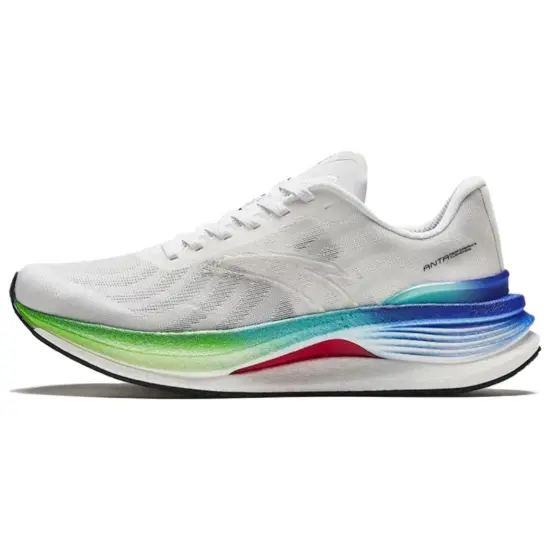 ANTA Running Shoes Men Low-Top Papyrus White