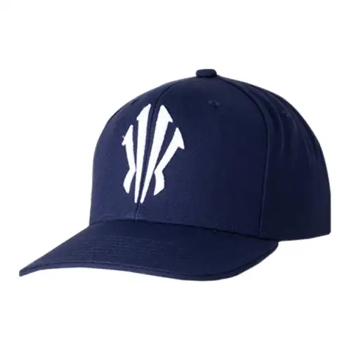 Anta Anta Kyrie Irving Series Logo Print Cotton Baseball Cap Unisex Couple Style Blue