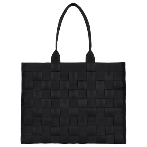 Supreme Jacquard Tote Bag, Shopping Bag, Handbag Regular Unisex Black