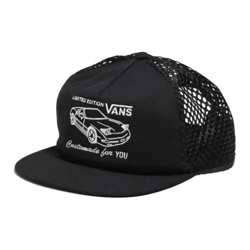 Vans Polyester Baseball Caps Unisex Black