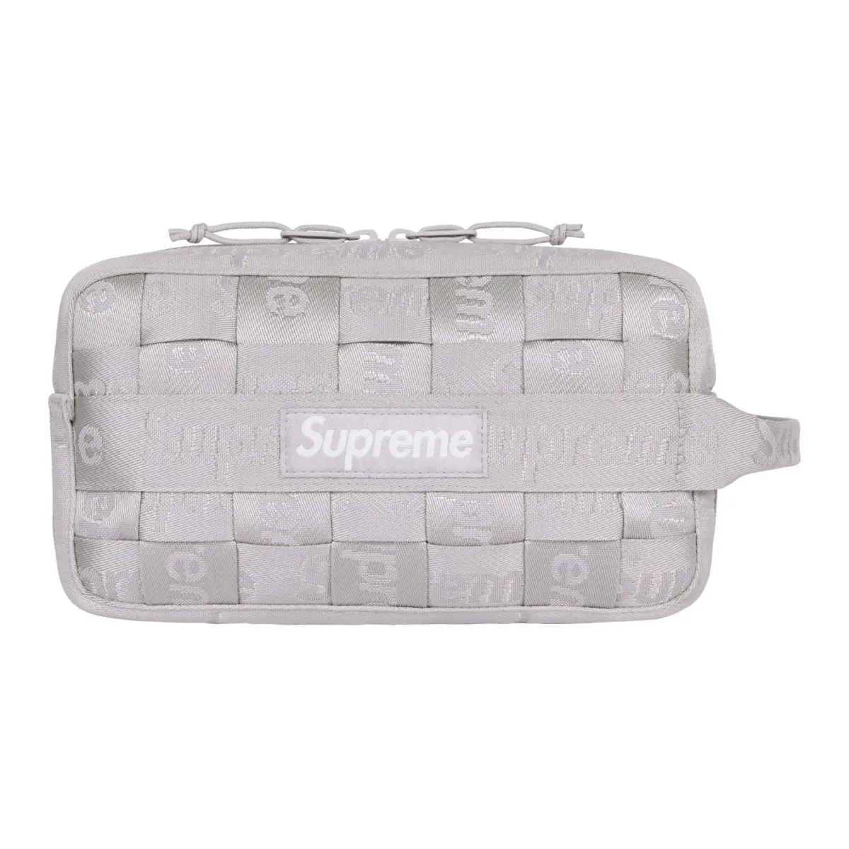 Supreme Fabric Clutch Regular Unisex Gray