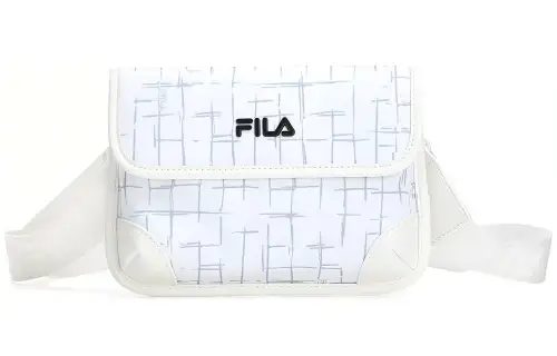 FILA FUSION Pu Crossbody Bags Regular Unisex Standard White