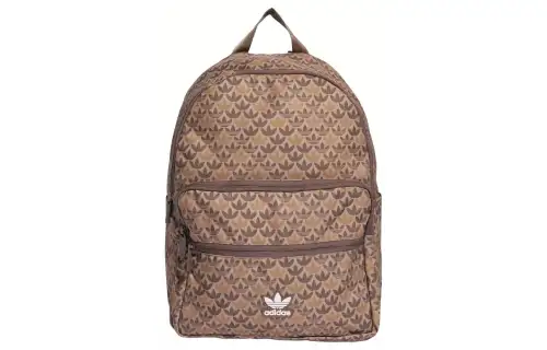 Adidas Originals Polyester Backpack Regular Unisex Brown