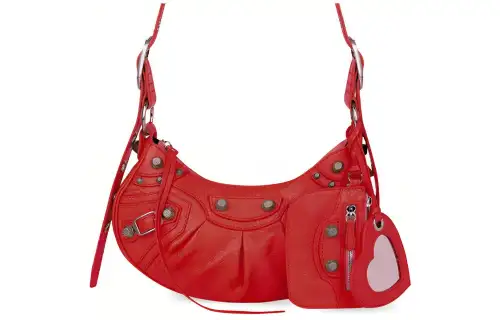 Balenciaga Le Cagole Shoulder Bag Xs Red