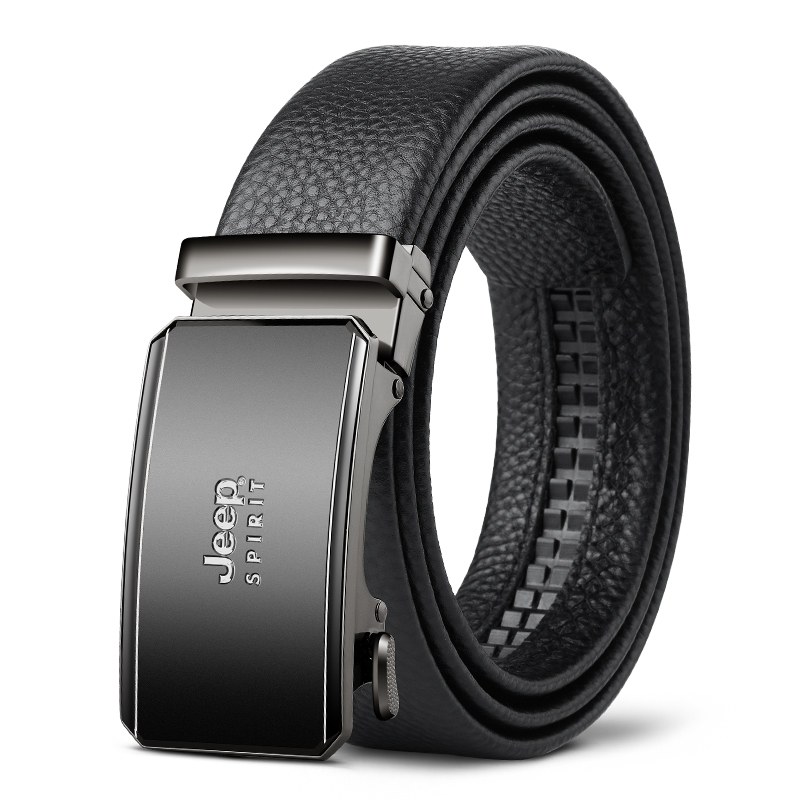 Мужской ремень JEEP Leather Belt (коричневый)