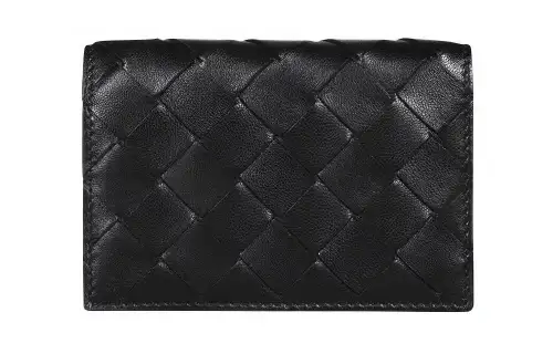 Bottega Veneta Woven Business Card Case