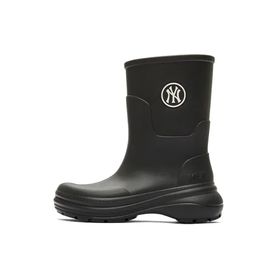 MLB New York Yankees Knee high Boots High Top Unisex Black