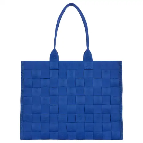 Supreme Jacquard Tote Bag, Shopping Bag, Handbag Regular Unisex Blue