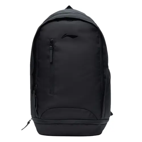 Li Ning Polyester Backpack Regular Unisex Black
