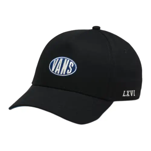 Vans Cotton Baseball Caps Unisex Black