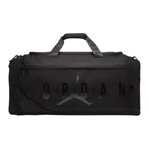 Jordan Polyester Handbag, Shoulder Bag, Crossbody Bag, Travel Bag Large Unisex Black