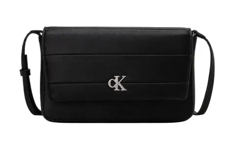 CALVIN KLEIN Pu Crossbody Bags Women's Black