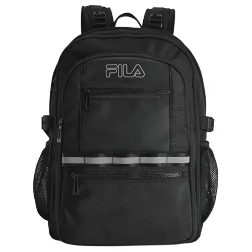 FILA Fabric Backpack Unisex Jet Black