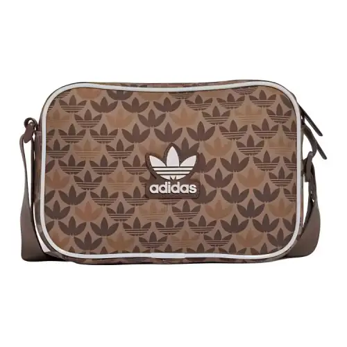 Adidas Originals Adidas Recycled Polyester Plain Weave Fabric Crossbody Bags Mini Unisex Stratum Color