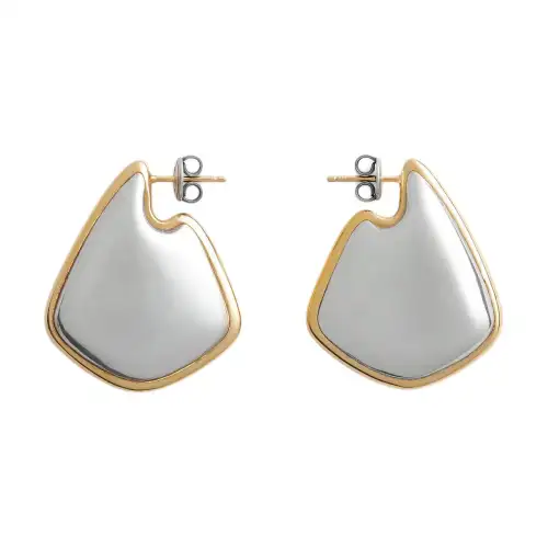Bottega Veneta Small Fin Earrings