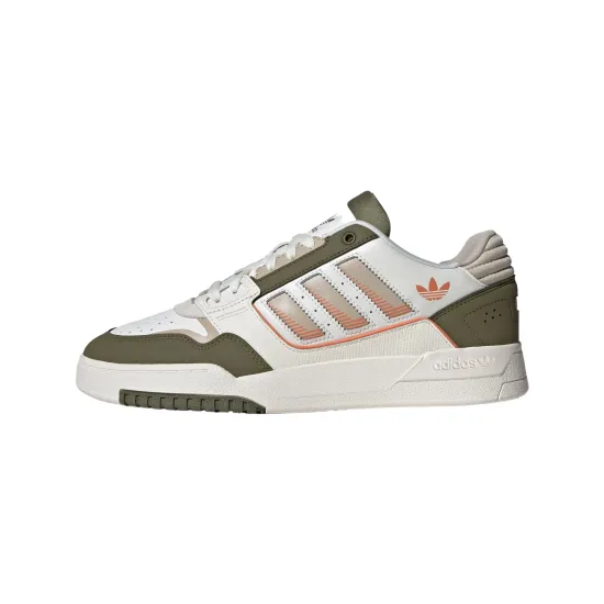 Adidas Originals Drop Step 2.0 Skateboard Shoes Unisex Low-Top Dark Olive Green
