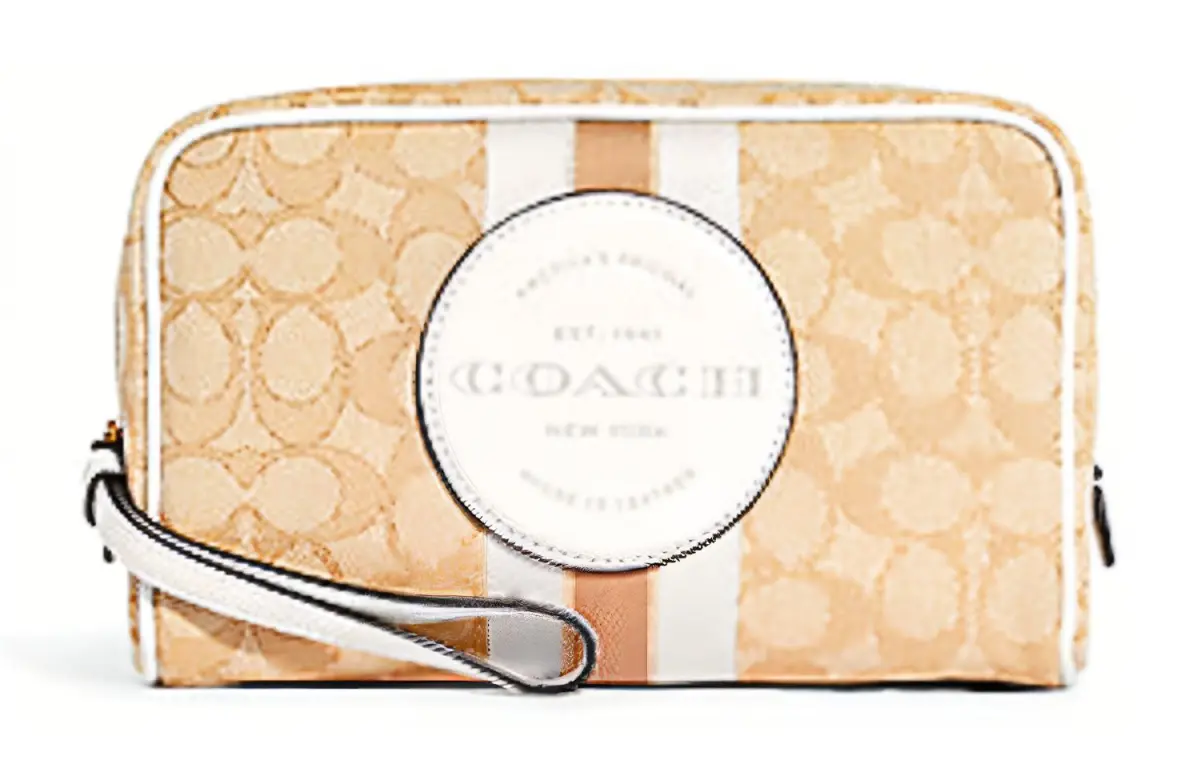 COACH Dempsey Makeup Bags White