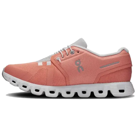 On Cloud 5 Cushioning Lightweight Low Top Casual Running Shoes Women's Flamingo Red
