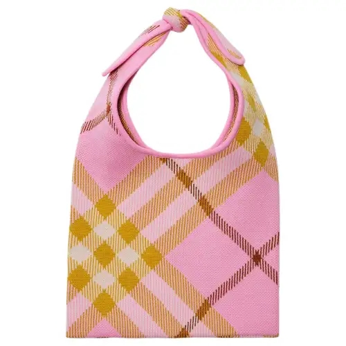 Burberry Wool With Polyester Handbag Kids' Carnation Pink
