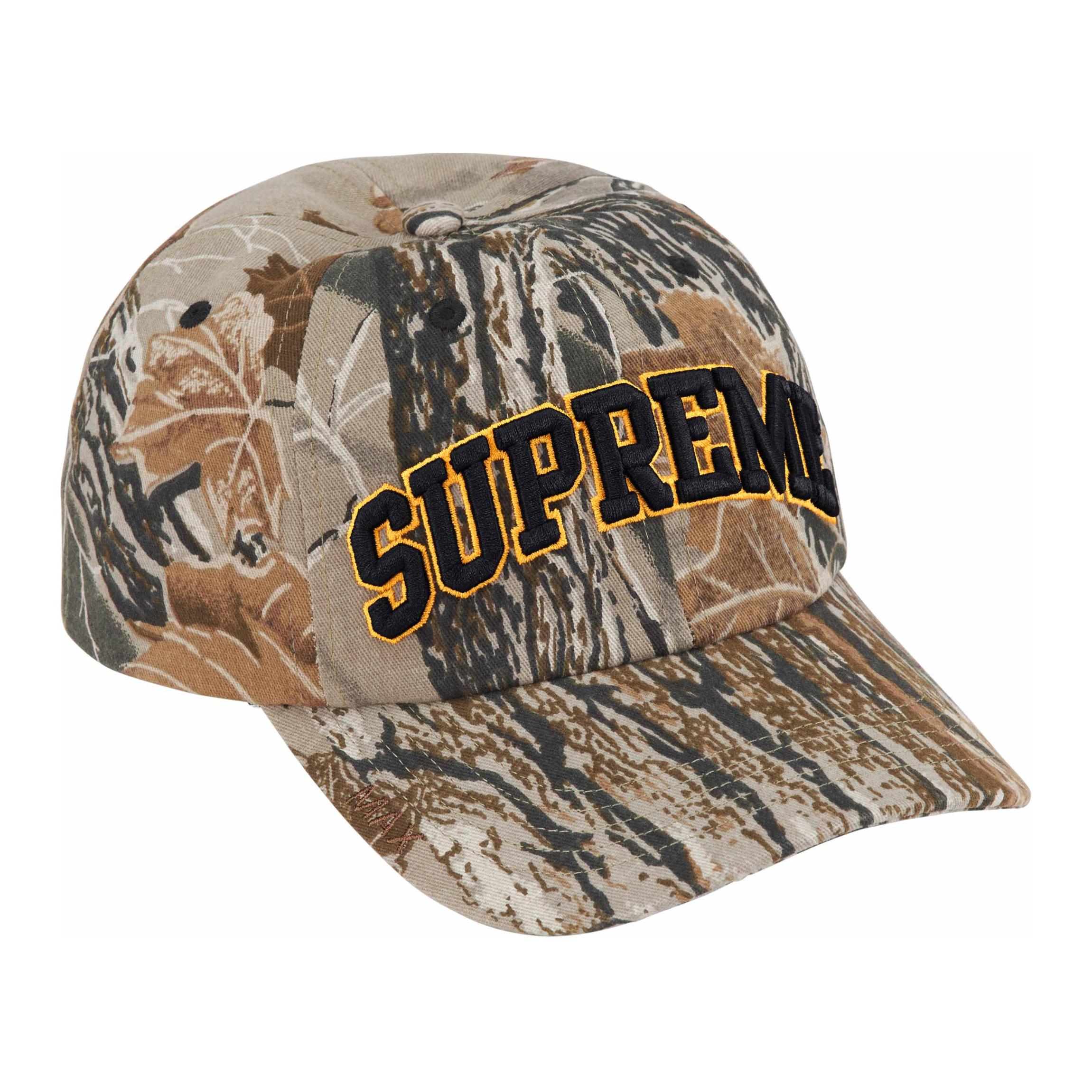 Supreme SS24 WEEK 15 DIFFERENCE 6-PANEL cotton baseball cap men and women same style couple model brown