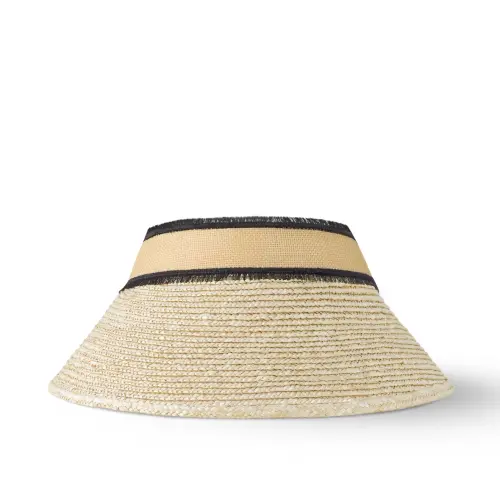 LOUIS VUITTON Lv Straw Visiere