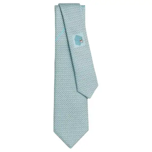 HERMES Dog Walk Ties Men's