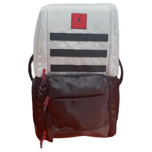 Jordan Polyester Backpack Regular Unisex White & Black