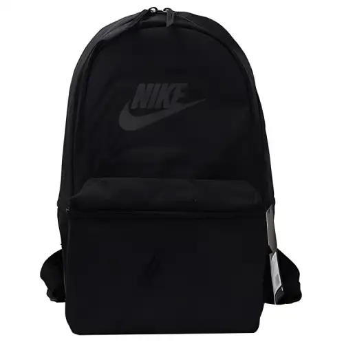Nike Heritage Polyester Backpack Regular Unisex Black