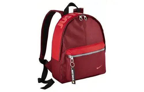 Nike Polyester Backpack Regular Men's Berry Red