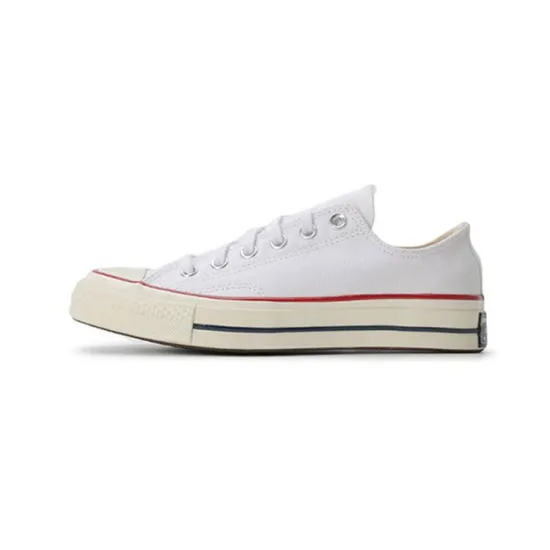Converse 1970s Canvas Shoes Unisex Low-Top White, Black, Red