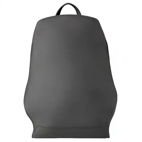 HERMES Soft Epsom Calfskin Handbag Backpack Men's Black