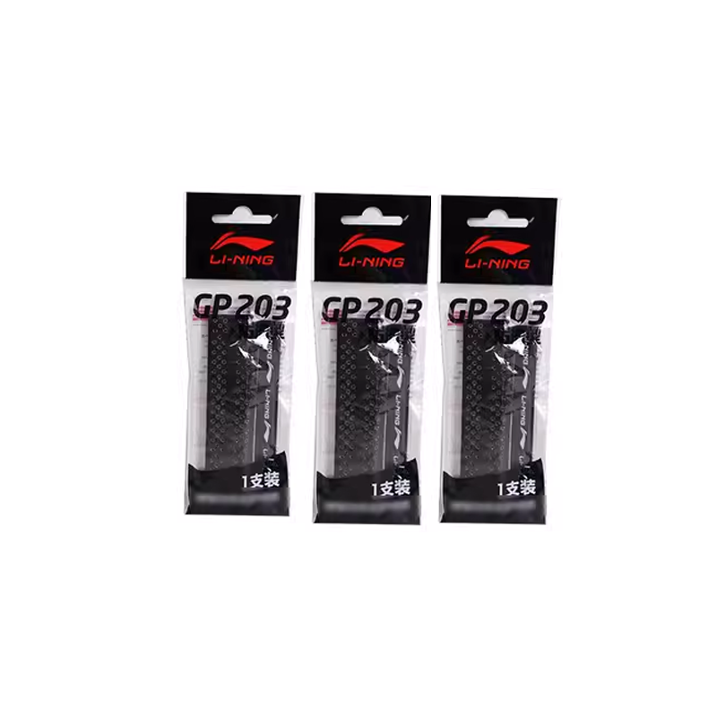 Li Ning Badminton Grip Tapes Pu Badminton Racket, Tennis Racket, Bike Handle, Fishing Rod Handle Thin 3 Pack