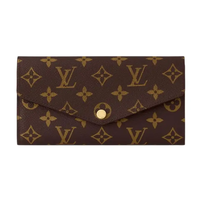 LOUIS VUITTON Sarah Wallet Monogram Fuchsia