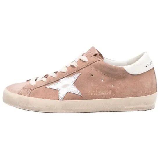 Golden Goose Super-Star Skateboard Shoes Women's Low-Top Pink