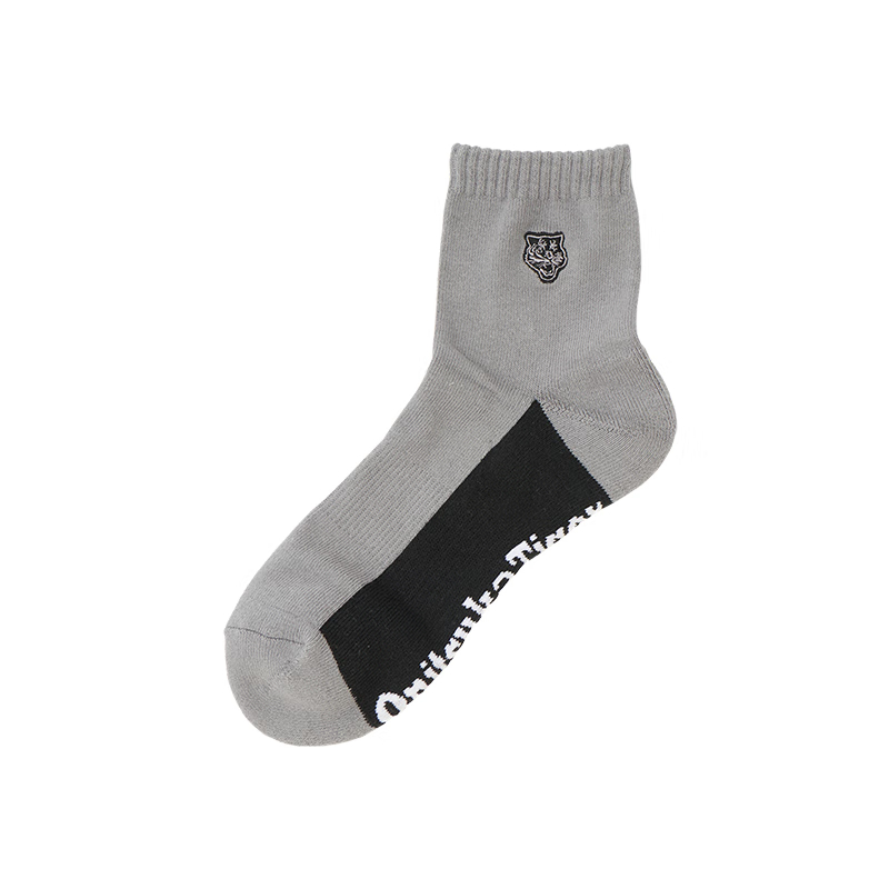 Onitsuka Tiger Ankle Socks Unisex 1 Pack Gray