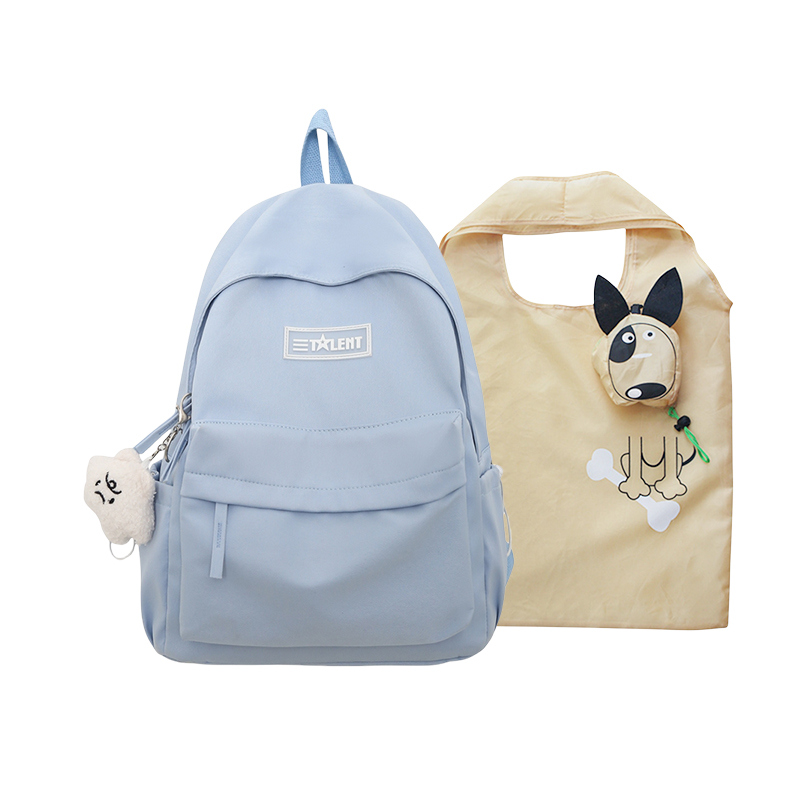 WHEELY BABY Nylon Backpack Regular Women's Black/White/Blue/Green/Khaki