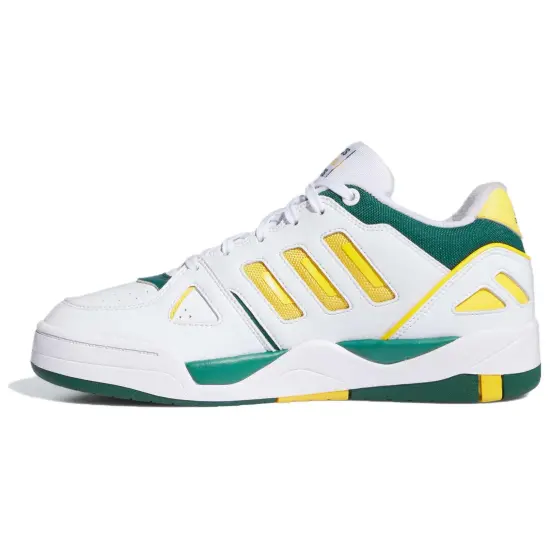 Midcity Adidas Low 'White Collegiate Green Gold'