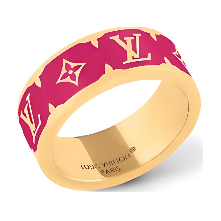 Lv M1568S Nanogram Enamel Ring