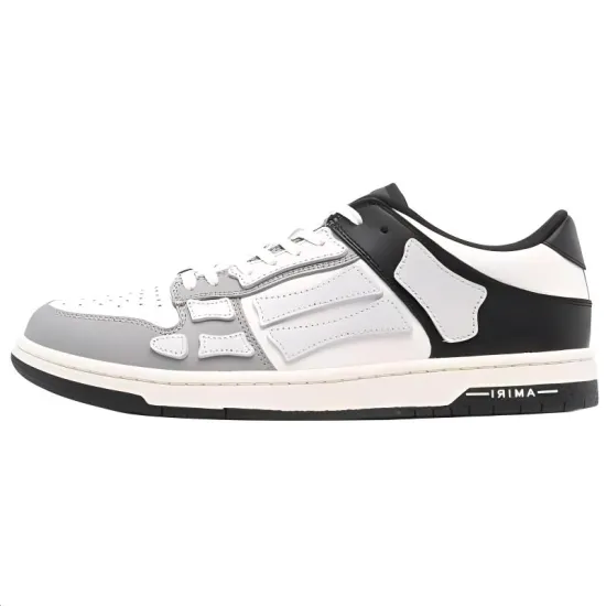 AMIRI Skel-Top Low Skateboard Shoes Men Low-Top White