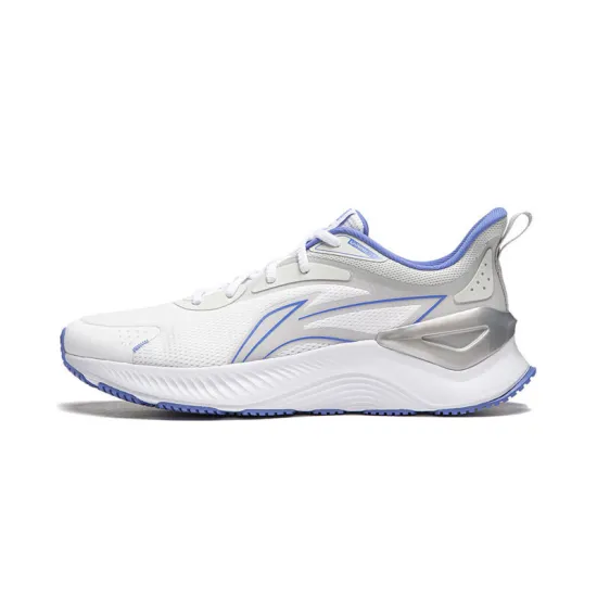 LINING YueYing 3.0 Running Shoes Men Low-Top Standard White/Iridescent Blue