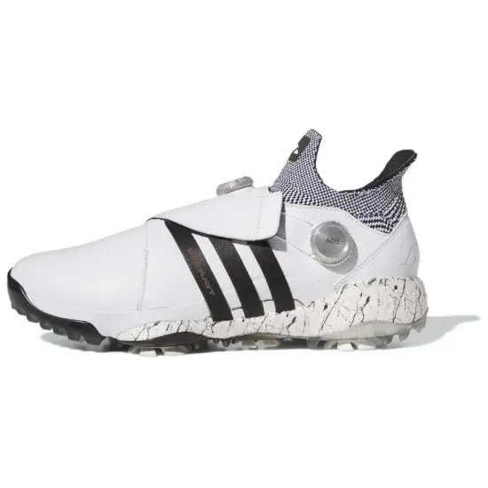 Adidas Tour360 Golf Shoes Unisex Low-Top White Black