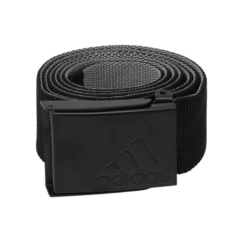 Adidas Polyester Belts Men's Black 3.8cm