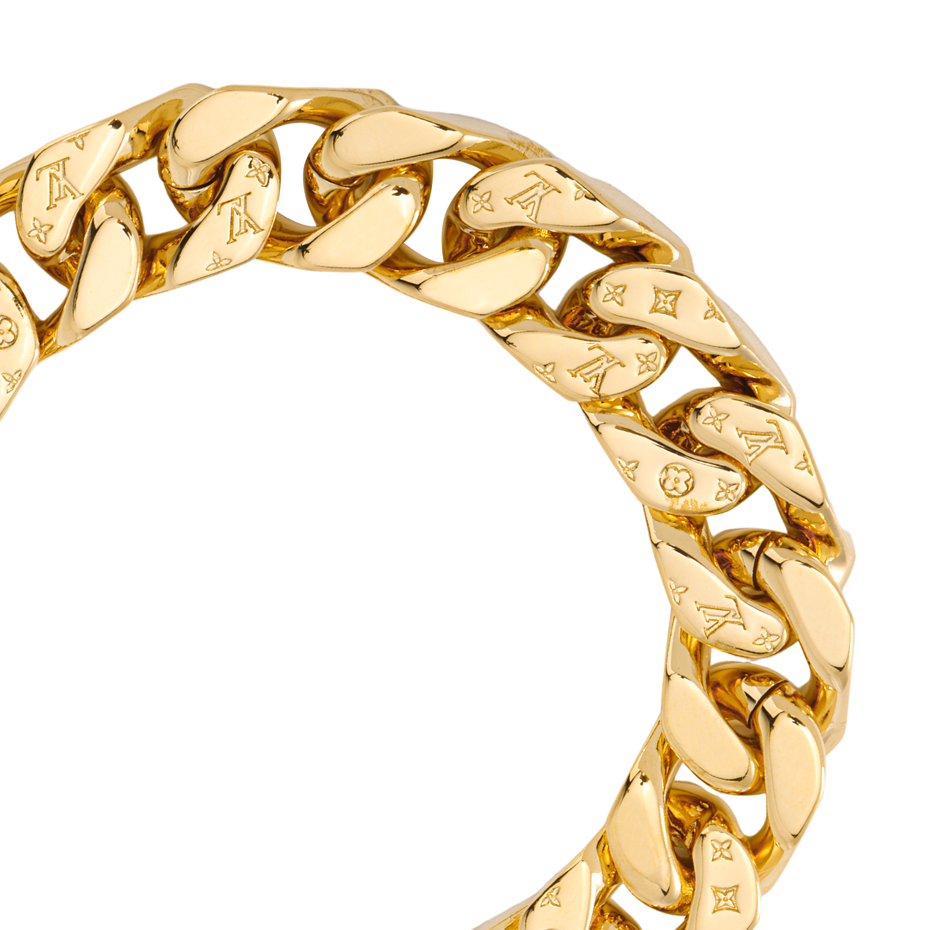 Браслет Louis Vuitton Chain Links (золотой) — фото 4