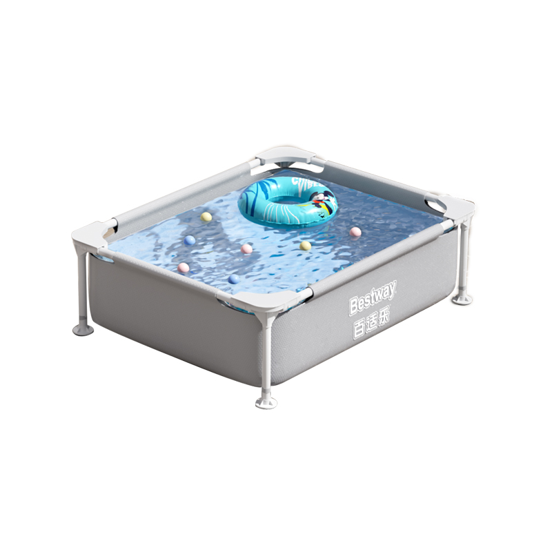 BESTWAY Water Toy Foldable Unisex Gray Stands Water Pool