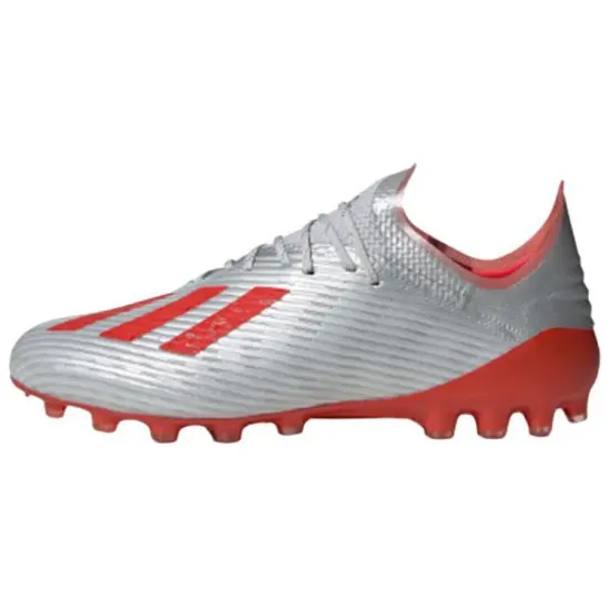Adidas X 19.1 Football Shoes Men Low-top Silver/Red