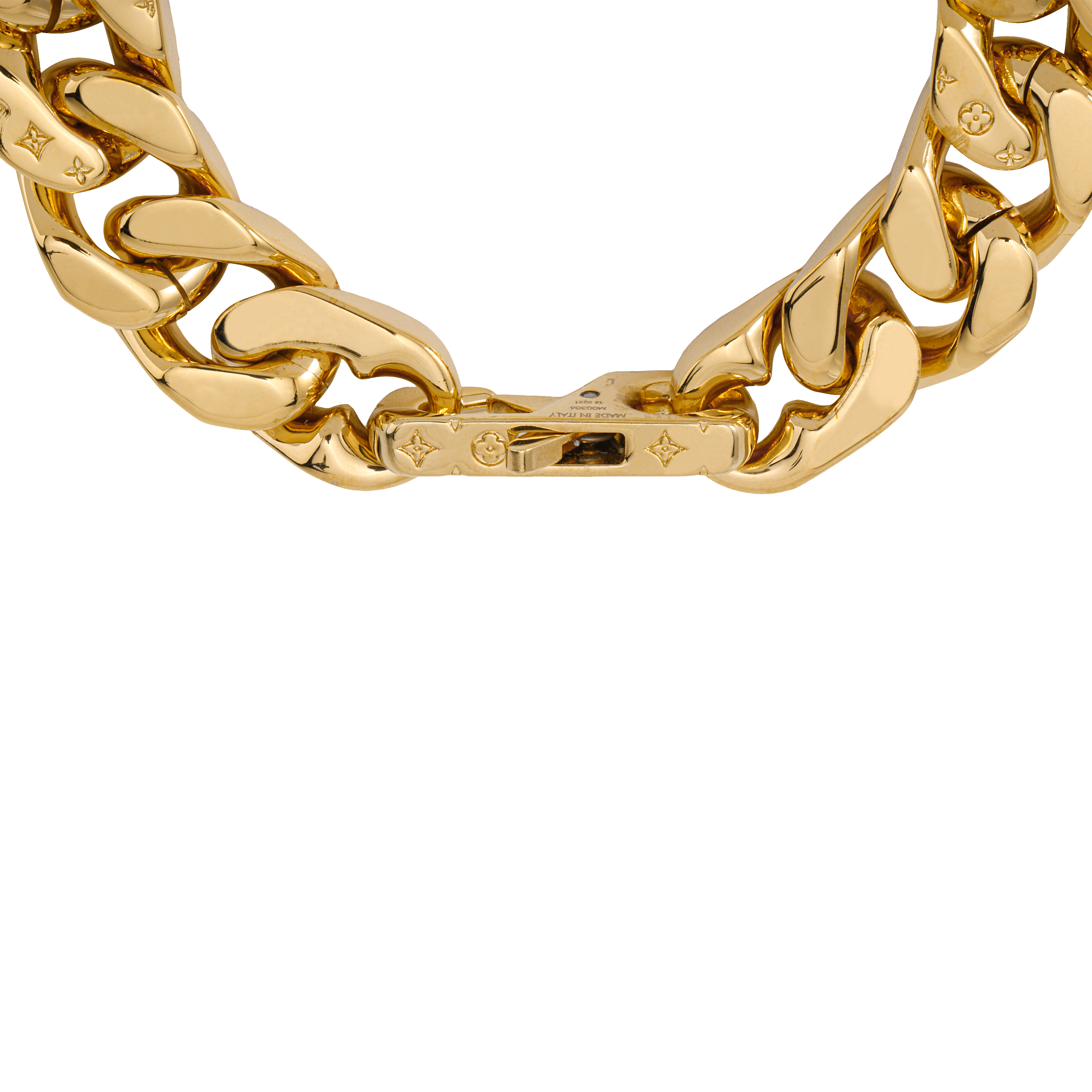 Браслет Louis Vuitton Chain Links (золотой) — фото 2