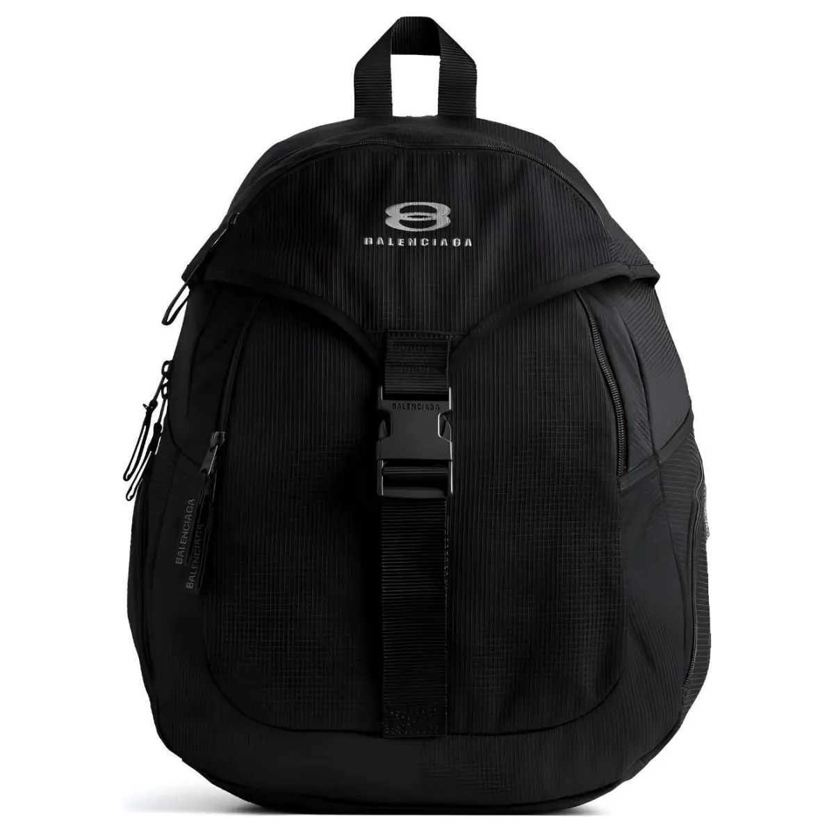 Balenciaga Fabric Backpack Large Men's Black