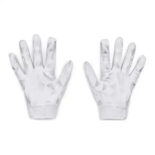 Under Armour Silicone, Polyamide Sports Gloves Men's White